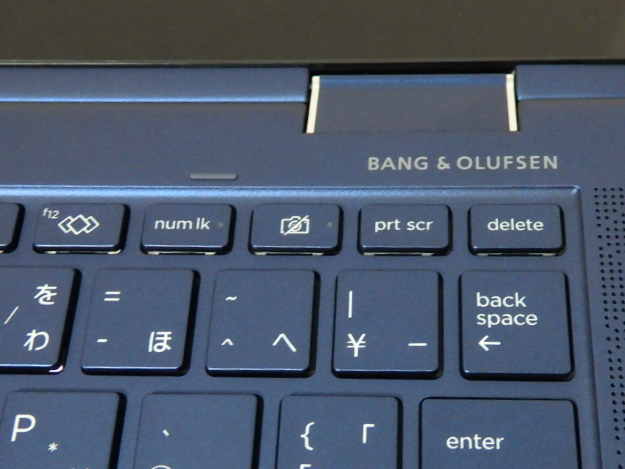 HP Sure ShutterのON/OFF切り替えボタン