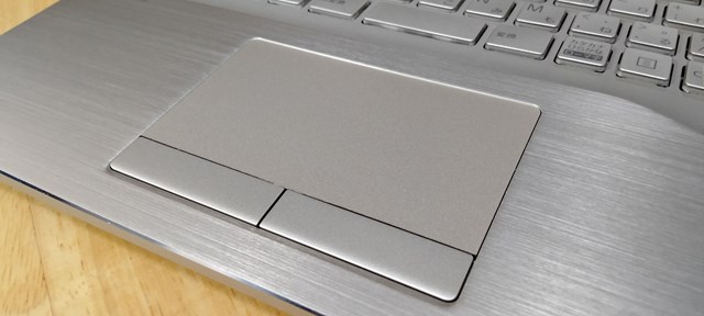 LIFEBOOK WN1/H1のフラットポイント（タッチパッド）