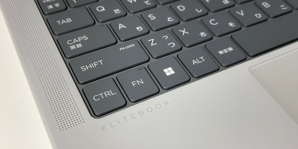 画像タイトル FNキー+SHIFTキーでFN LOCK切り替え