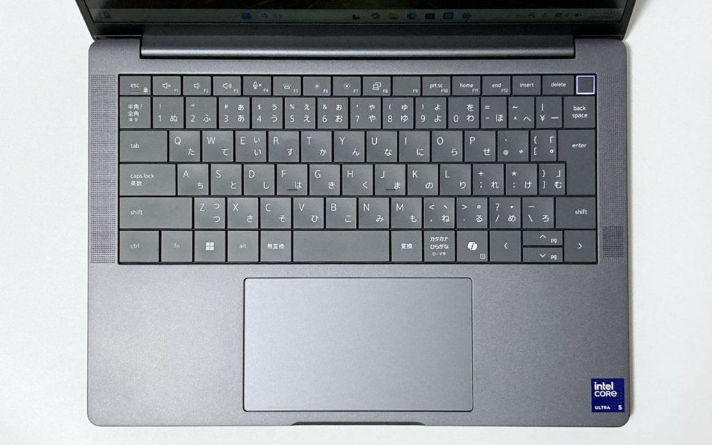 画像タイトル Dell Pro 13 Premium キーボード面