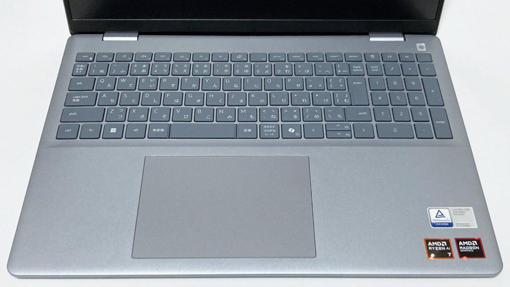 画像タイトル Dell 16 Plus DB15255 キーボード面