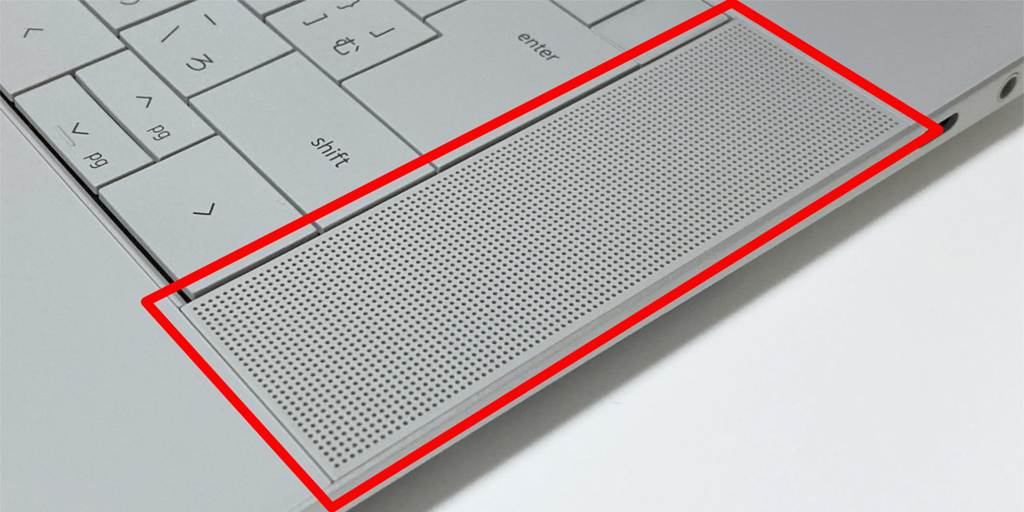Dell 16 Premium DA16250のスピーカー